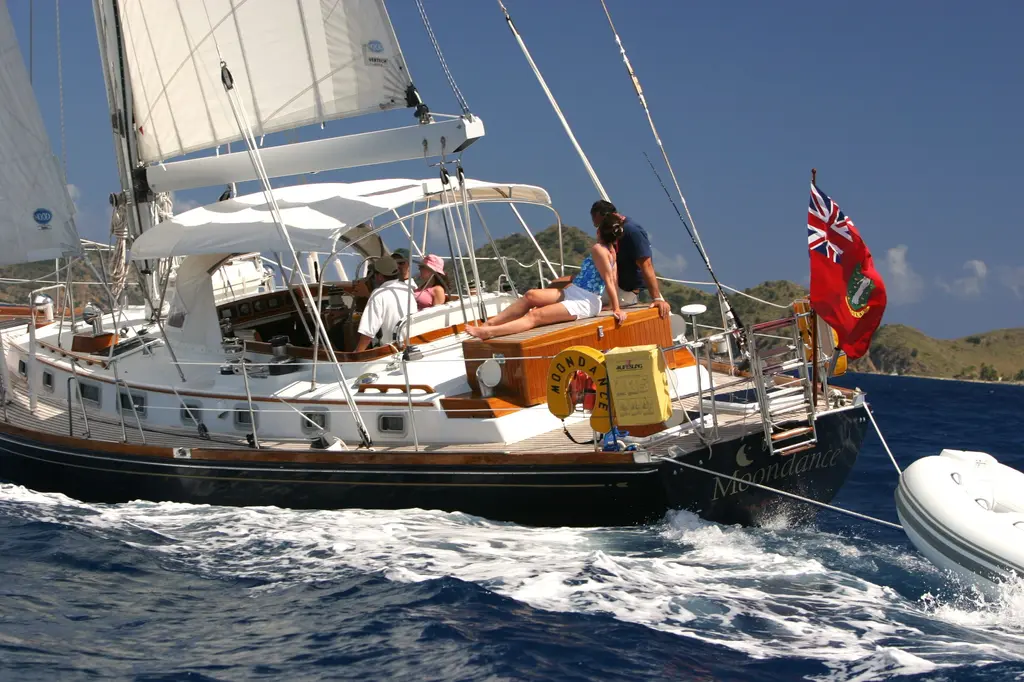 MOONDANCE 1987 Bristol 56.6 Yacht For Sale in Oyster Bay NY MOONDANCE 1987 Bristol 56.6 Yacht For Sale in Oyster Bay NY
