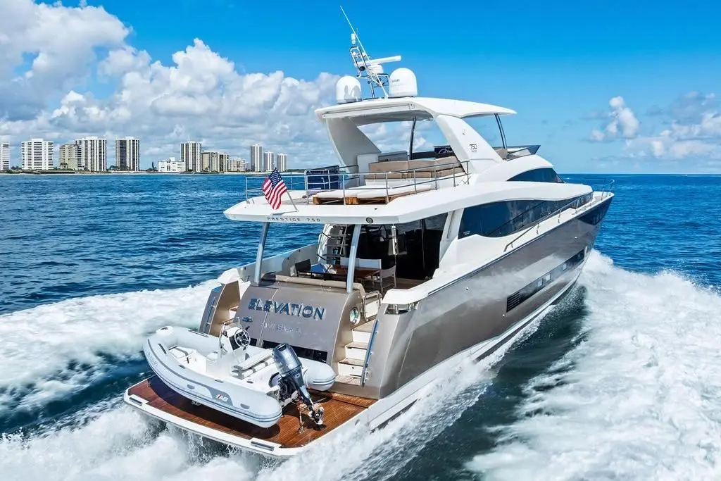 ELEVATION 2016 Prestige 750 Yacht For Sale in Fort Lauderdale FL