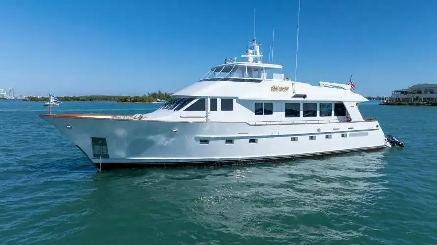 SIMARON 1999 Burger 85 Deck house Yacht For Sale in Fort Lauderdale FL SIMARON 1999 Burger 85 Deck house Yacht For Sale in Fort Lauderdale FL