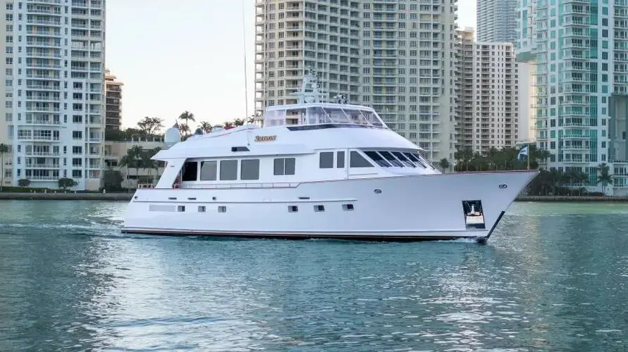 SIMARON 1999 Burger 85 Deck house Yacht For Sale in Fort Lauderdale FL SIMARON 1999 Burger 85 Deck house Yacht For Sale in Fort Lauderdale FL
