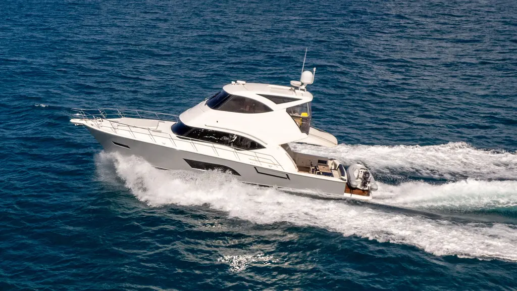 2015 riviera 53 enclosed bridge luna fajardo for sale