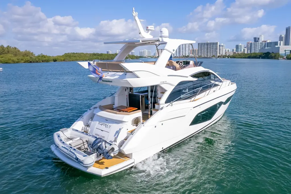 OCAPORA V 2018 Sunseeker Manhattan 52 Yacht For Sale in Aventura FL OCAPORA V 2018 Sunseeker Manhattan 52 Yacht For Sale in Aventura FL