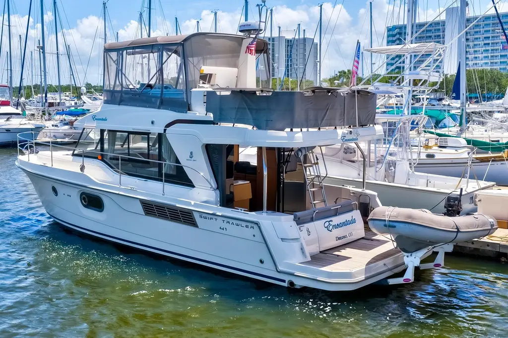 2022 beneteau swift trawler 41 fly encantada daytona beach florida for sale