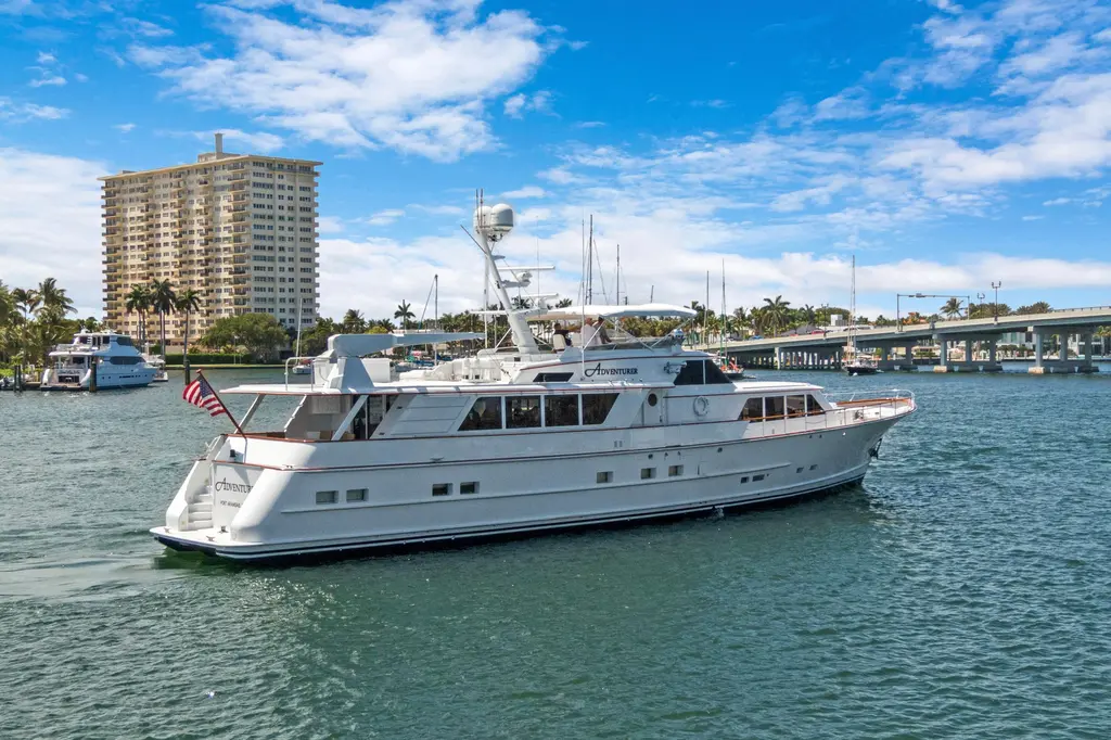 ADVENTURER 1985 Burger 1985 Yacht For Sale in Fort Lauderdale FL ADVENTURER 1985 Burger 1985 Yacht For Sale in Fort Lauderdale FL