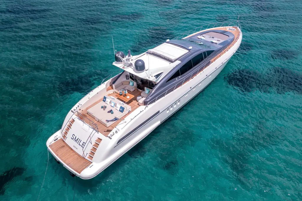 SMILE 2006 Mangusta 92 Yacht For Sale in Olbia IT-SS SMILE 2006 Mangusta 92 Yacht For Sale in Olbia IT-SS