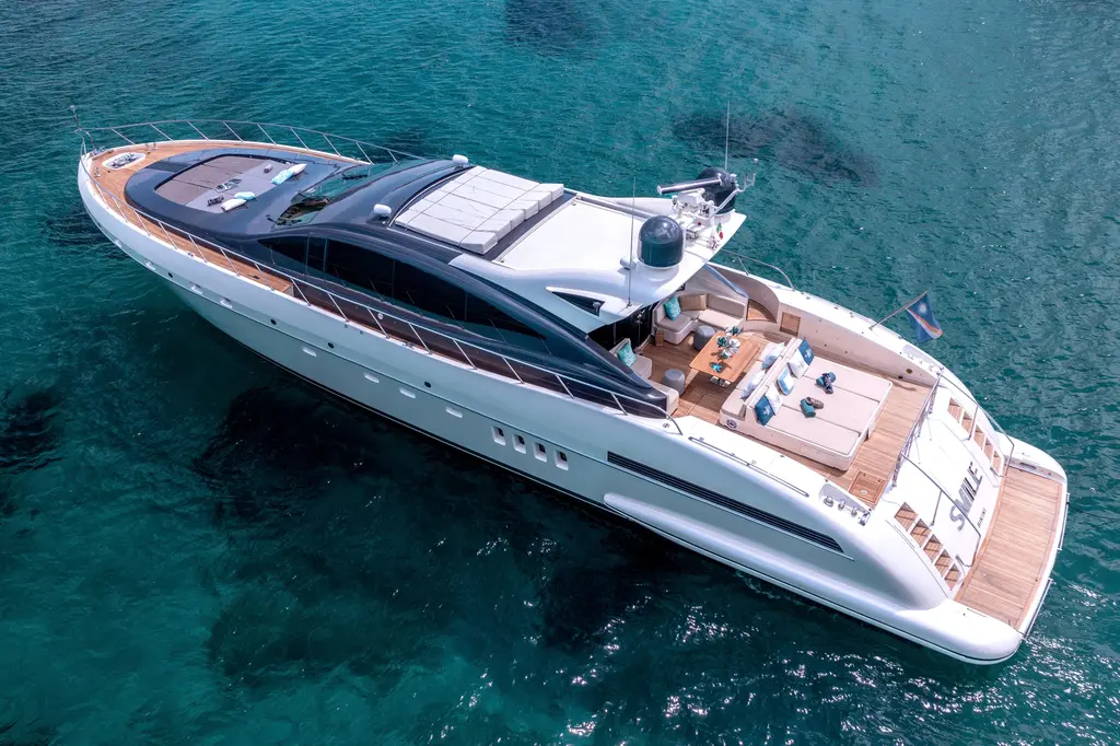 SMILE 2006 Mangusta 92 Yacht For Sale in Olbia IT-SS SMILE 2006 Mangusta 92 Yacht For Sale in Olbia IT-SS