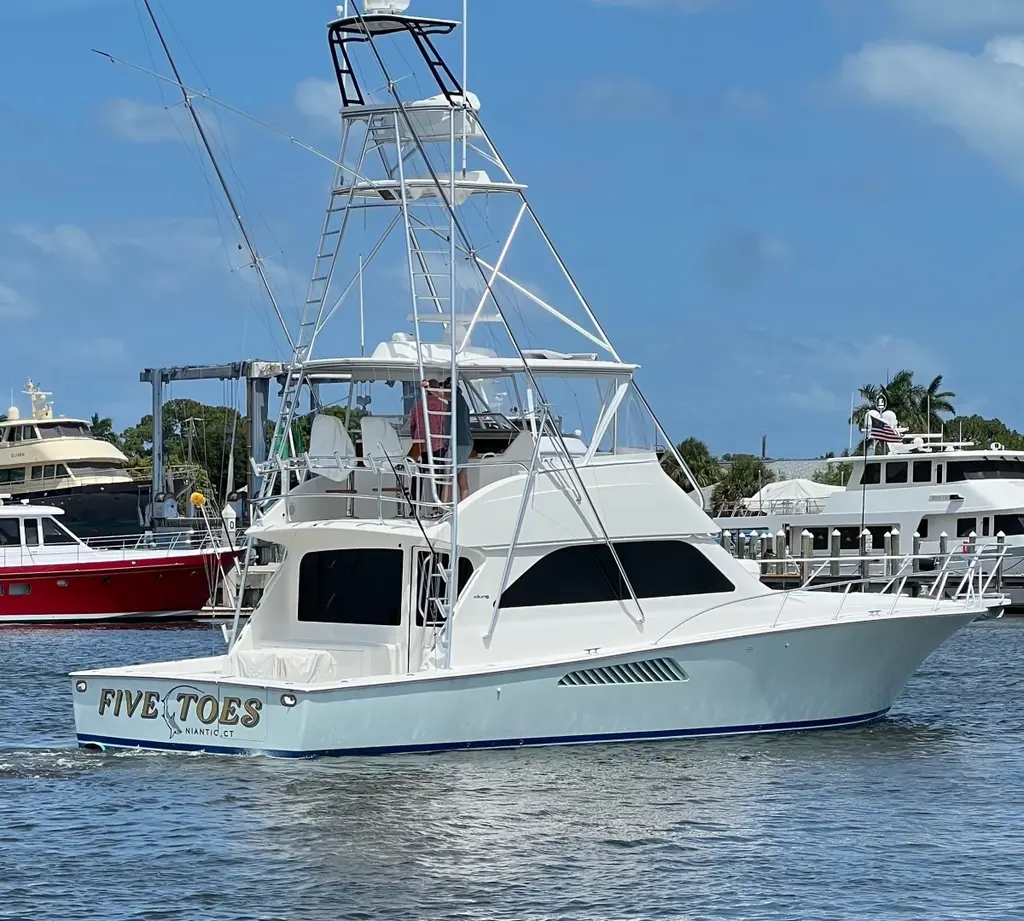 FIVE TOES 2007 Viking 52 Convertible Yacht For Sale in Niantic CT