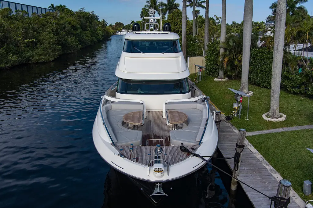 Knot @ Work 2021 Monte Carlo Yachts MCY 76 Skylounge Yacht For Sale in Chesapeake VA