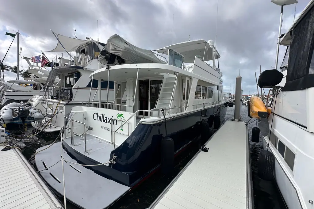 Chillaxin 2005 Jefferson Pilothouse 63 Yacht For Sale in Punta Gorda FL Chillaxin 2005 Jefferson Pilothouse 63 Yacht For Sale in Punta Gorda FL