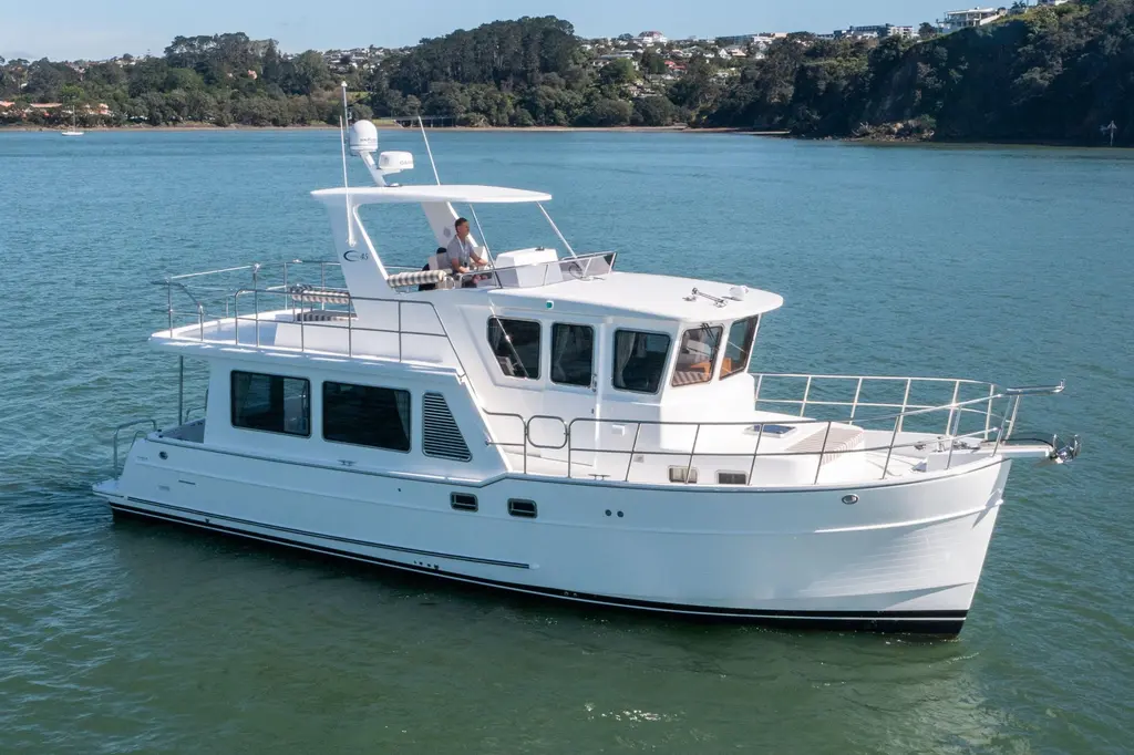  2022 Custom Classic Trawler 45 Yacht For Sale in Auckland 