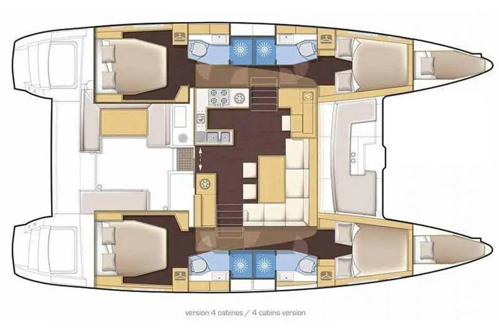  2021 Lagoon 46 Yacht For Sale in Lefkada 