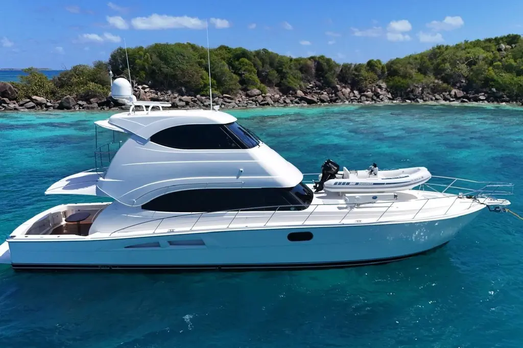  2012 Riviera 58 Enclosed Flybridge Yacht For Sale in Fajardo 