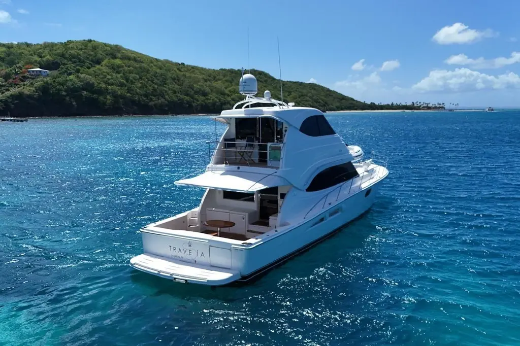  2012 Riviera 58 Enclosed Flybridge Yacht For Sale in Fajardo 