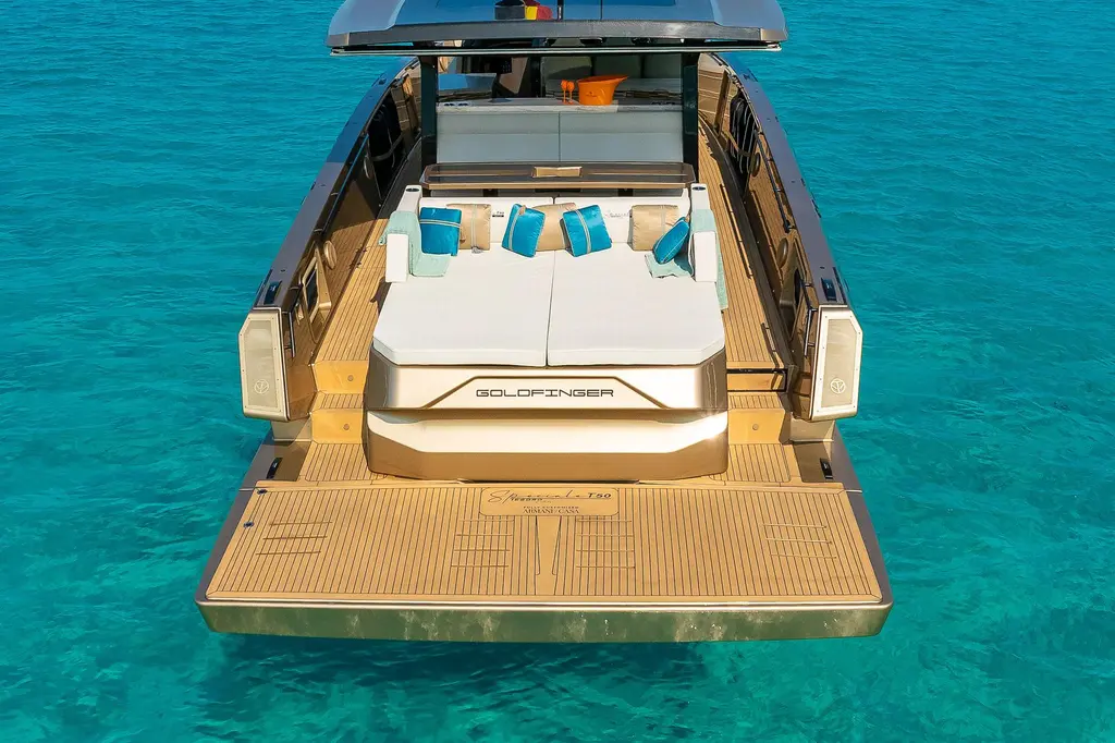 Goldfinger 2025 Tesoro T50 Speciale by Armani Yacht For Sale in Palma Goldfinger 2025 Tesoro T50 Speciale by Armani Yacht For Sale in Palma