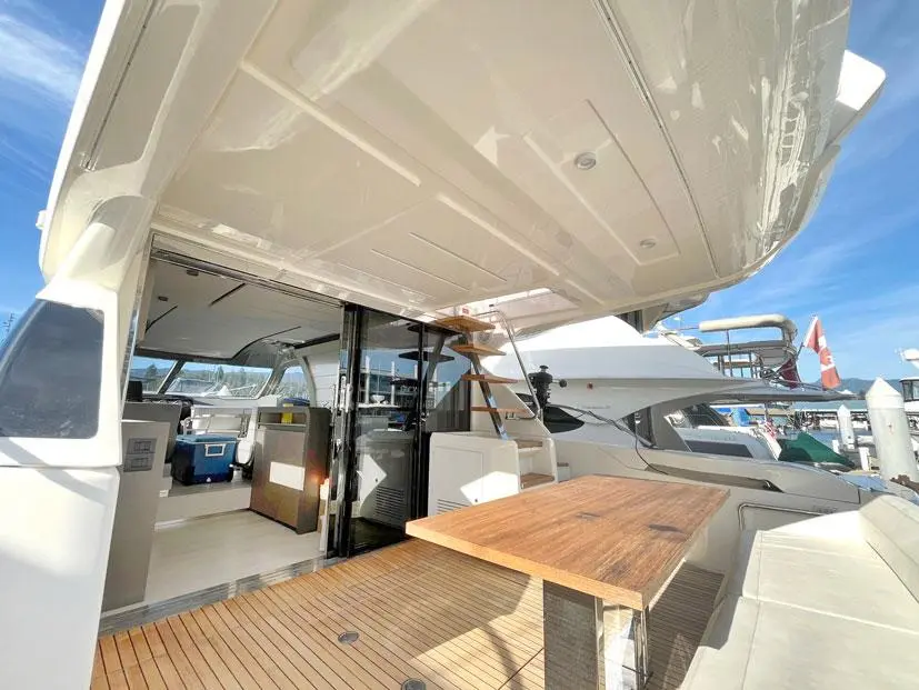  2018 Ferretti Yachts 550 Yacht For Sale in Vancouver BC