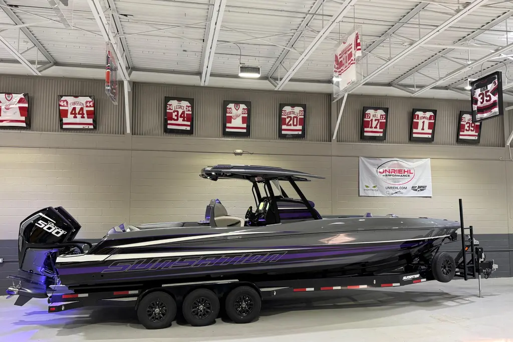 Purple Rain 2026 Sunsation 32 CCX Yacht For Sale in Chesterfield Twp MI