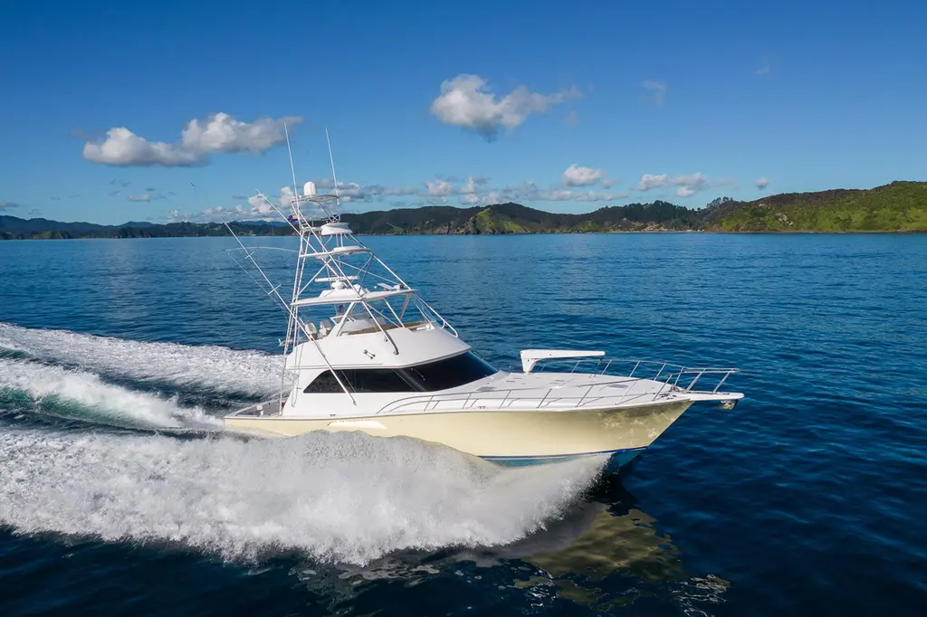 Alive and Kicking 2002 Viking 55 Convertible Yacht For Sale in Opua Alive and Kicking 2002 Viking 55 Convertible Yacht For Sale in Opua