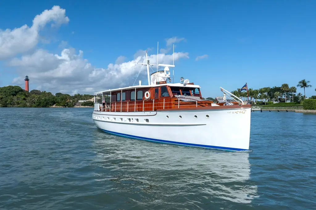 Flying Lady 1937 Trumpy 58 Yacht For Sale in North Palm Beach FL Flying Lady 1937 Trumpy 58 Yacht For Sale in North Palm Beach FL