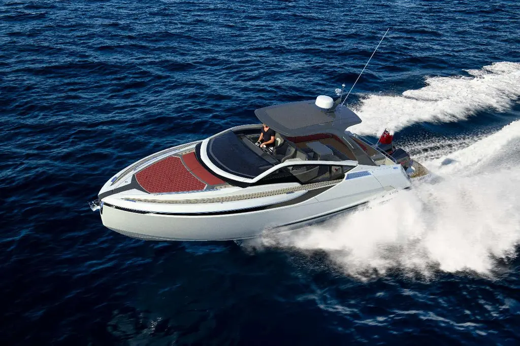 New Cockpit Layout 2026 Fairline F//Line 33 Outboard Yacht For Sale in Southampton E19 New Cockpit Layout 2026 Fairline F//Line 33 Outboard Yacht For Sale in Southampton E19