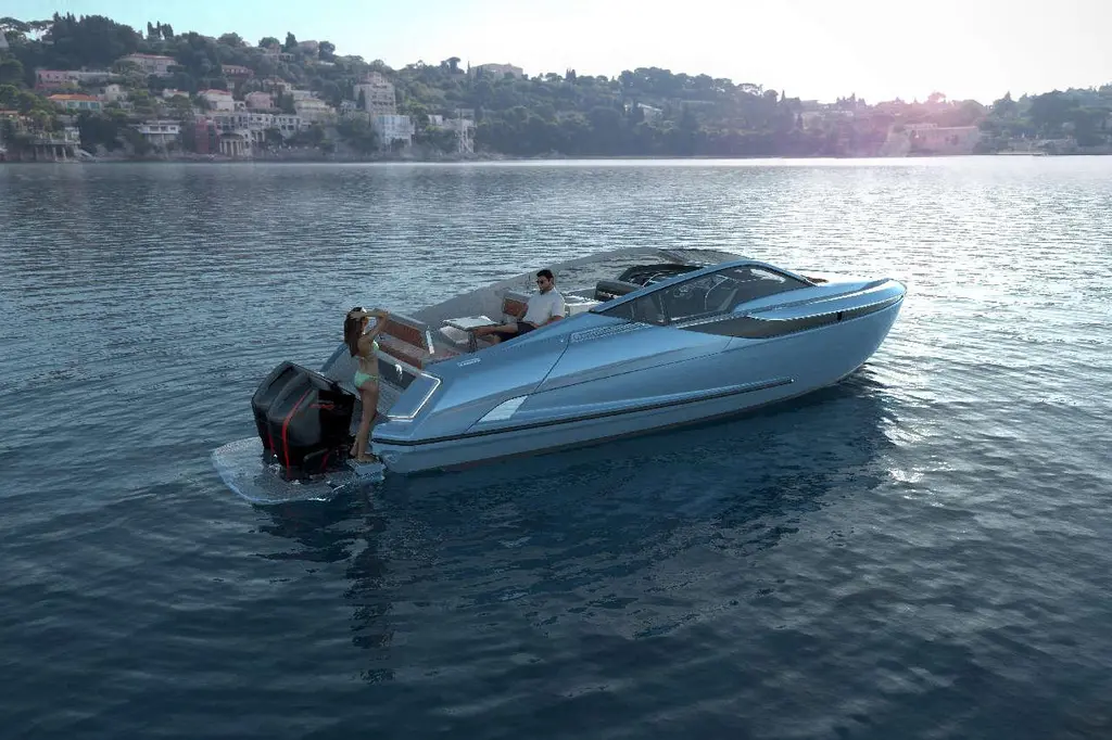 New Cockpit Layout 2026 Fairline F//Line 33 Outboard Yacht For Sale in Southampton E19 New Cockpit Layout 2026 Fairline F//Line 33 Outboard Yacht For Sale in Southampton E19