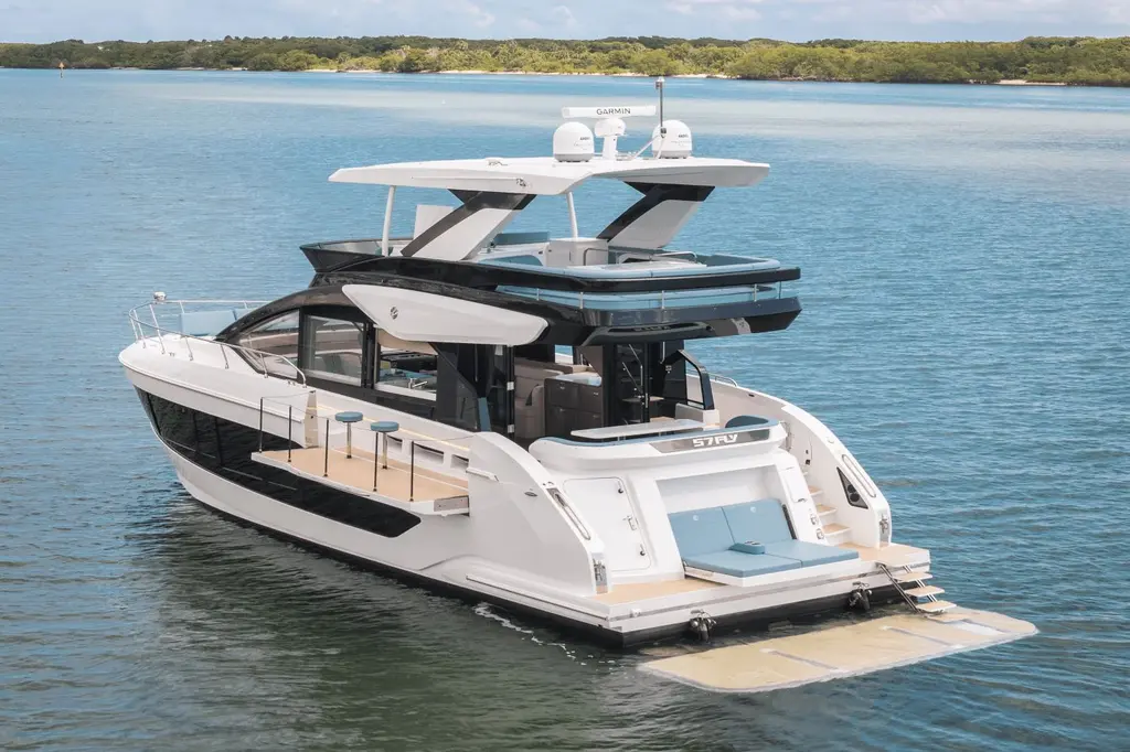2026 cruisers yachts 57 fly pompano beach florida for sale