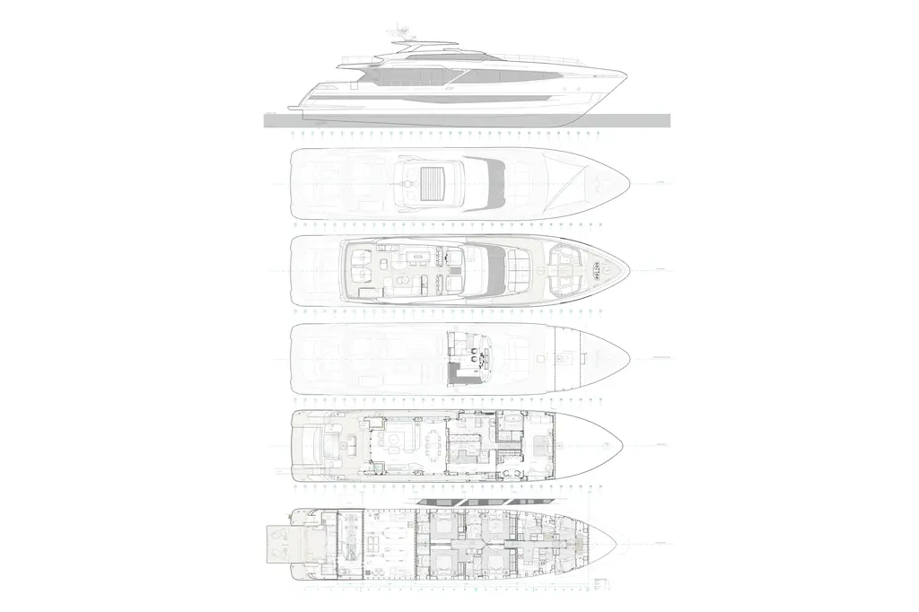  2027 Cantieri Di Pisa Custom 112 Yacht For Sale in Pisa IT-PI