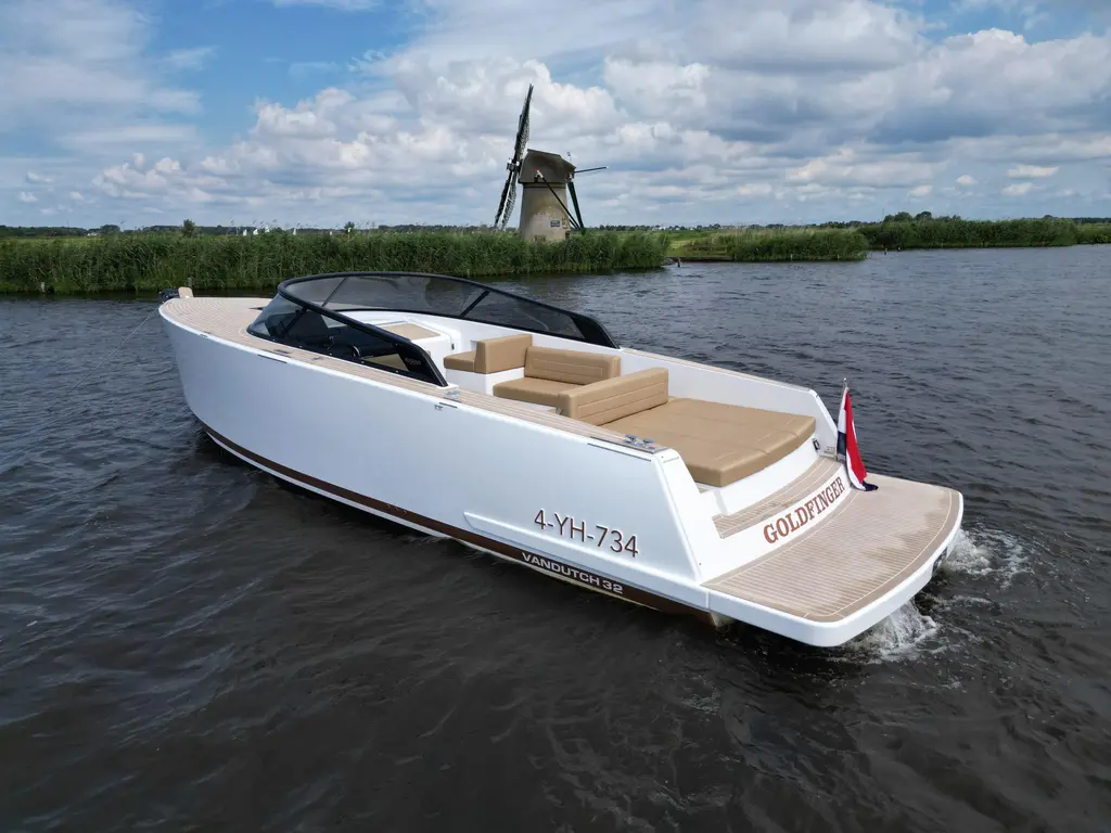 Goldfinger 2024 VanDutch 32 - Diesel Yacht For Sale in Sassenheim Goldfinger 2024 VanDutch 32 - Diesel Yacht For Sale in Sassenheim