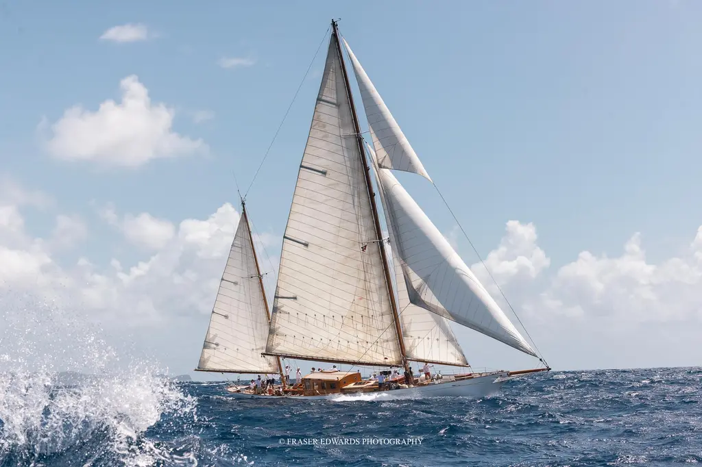 Saharet of Tyre 1933 Camper & Nicholsons classic wooden ketch Yacht For Sale in English Harbour Saharet of Tyre 1933 Camper & Nicholsons classic wooden ketch Yacht For Sale in English Harbour