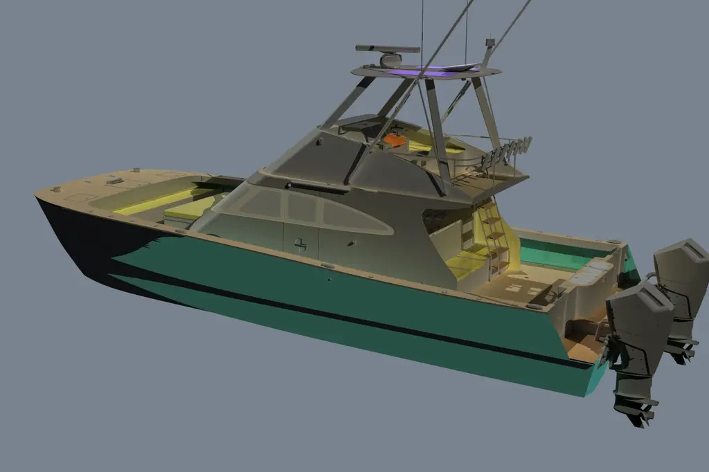 Build to Order 2026 Chris White Spindrift 42 Sportfish Yacht For Sale in Bristol RI Build to Order 2026 Chris White Spindrift 42 Sportfish Yacht For Sale in Bristol RI