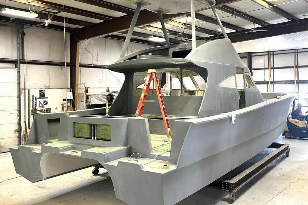 Build to Order 2026 Chris White Spindrift 42 Sportfish Yacht For Sale in Bristol RI Build to Order 2026 Chris White Spindrift 42 Sportfish Yacht For Sale in Bristol RI