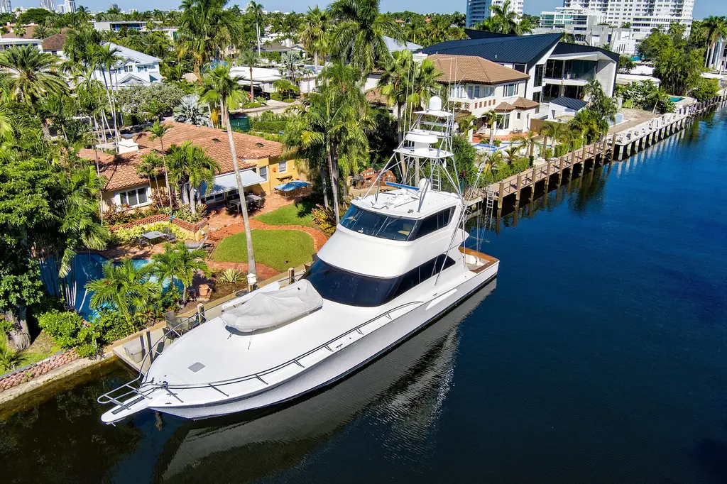  2008 Viking 74 Enclosed Bridge Yacht For Sale in Fort Lauderdale FL