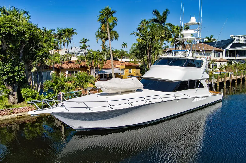 2008 viking 74 enclosed bridge fort lauderdale florida for sale