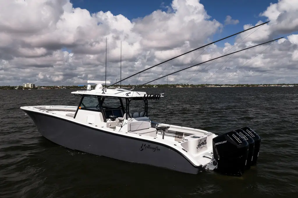 Hot Rod 2023 Yellowfin 42 Offshore Yacht For Sale in Melbourne FL Hot Rod 2023 Yellowfin 42 Offshore Yacht For Sale in Melbourne FL