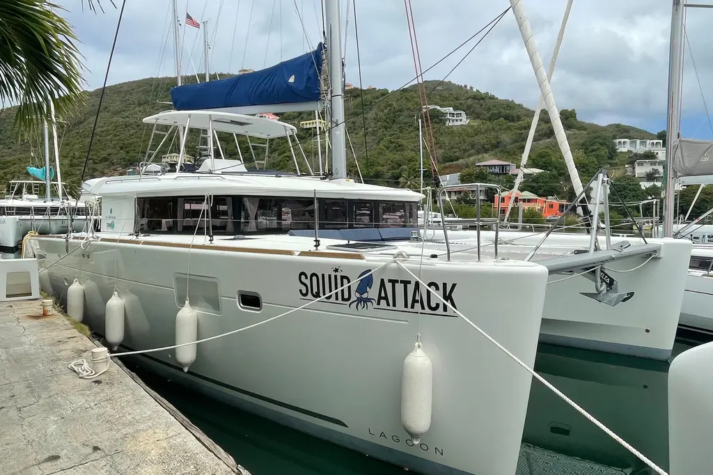 Squid Attack 2021 Lagoon 450 F Yacht For Sale in Road Town Squid Attack 2021 Lagoon 450 F Yacht For Sale in Road Town