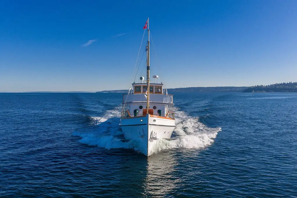 Blue Peter 1928 Custom Fan Tail Motor Yacht Yacht For Sale in Seattle WA Blue Peter 1928 Custom Fan Tail Motor Yacht Yacht For Sale in Seattle WA
