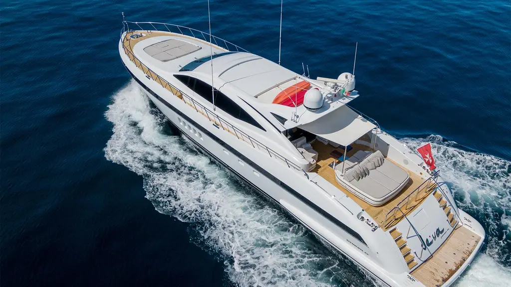 DEVA I 2008 Mangusta 92 Yacht For Sale in Naples DEVA I 2008 Mangusta 92 Yacht For Sale in Naples