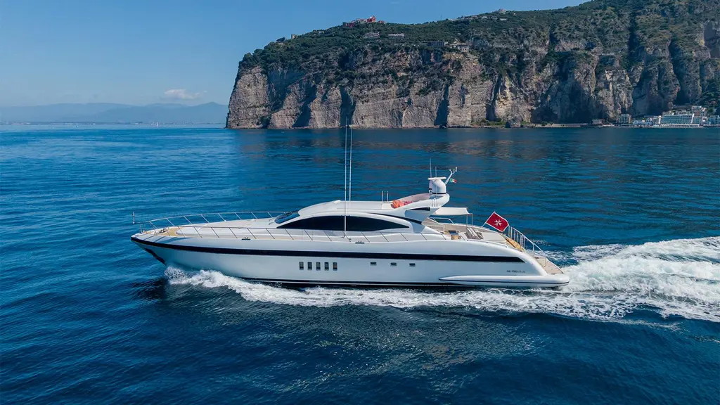DEVA I 2008 Mangusta 92 Yacht For Sale in Naples DEVA I 2008 Mangusta 92 Yacht For Sale in Naples