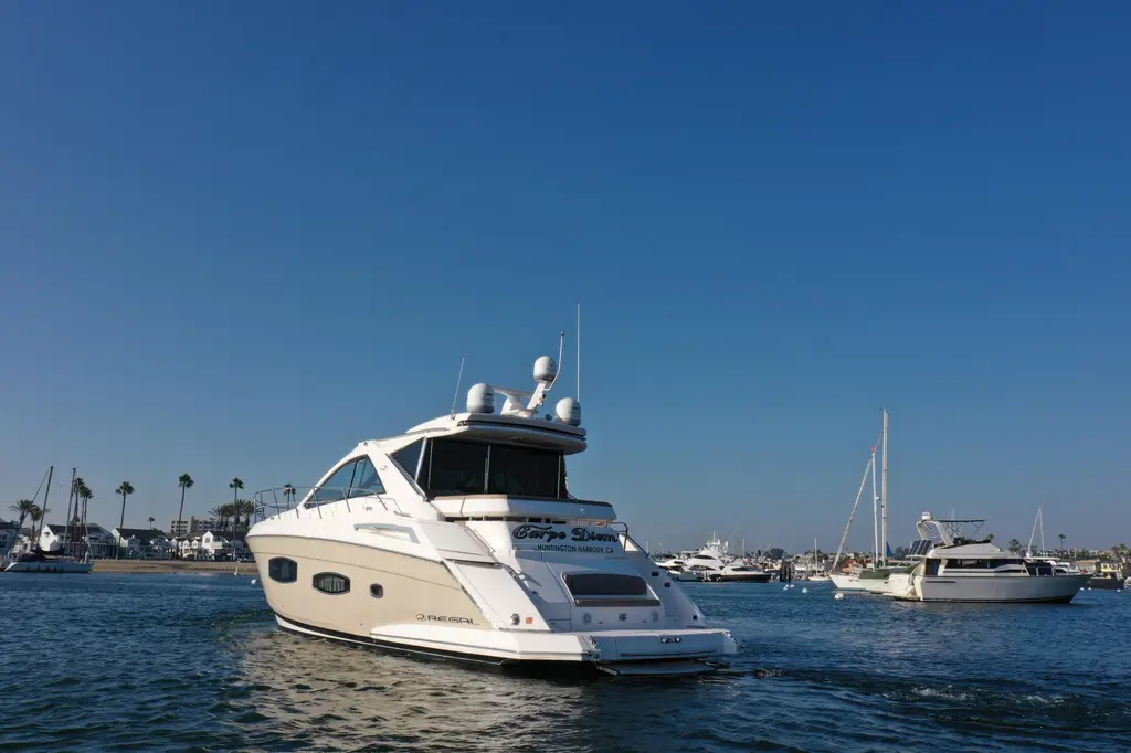 Carpe Diem 2015 Regal 53 Sport Coupe Yacht For Sale in Newport Beach CA Carpe Diem 2015 Regal 53 Sport Coupe Yacht For Sale in Newport Beach CA