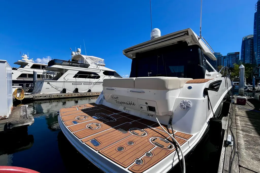 Knot Responsible 2015 Sea Ray 470 Sundancer Yacht For Sale in Vancouver BC Knot Responsible 2015 Sea Ray 470 Sundancer Yacht For Sale in Vancouver BC