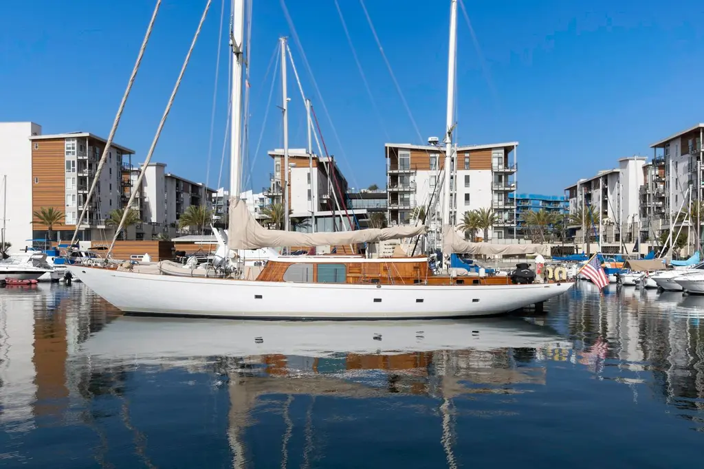 Tatoosh 1961 Vic Franck Custom Ketch Yacht For Sale in Marina del Rey CA Tatoosh 1961 Vic Franck Custom Ketch Yacht For Sale in Marina del Rey CA