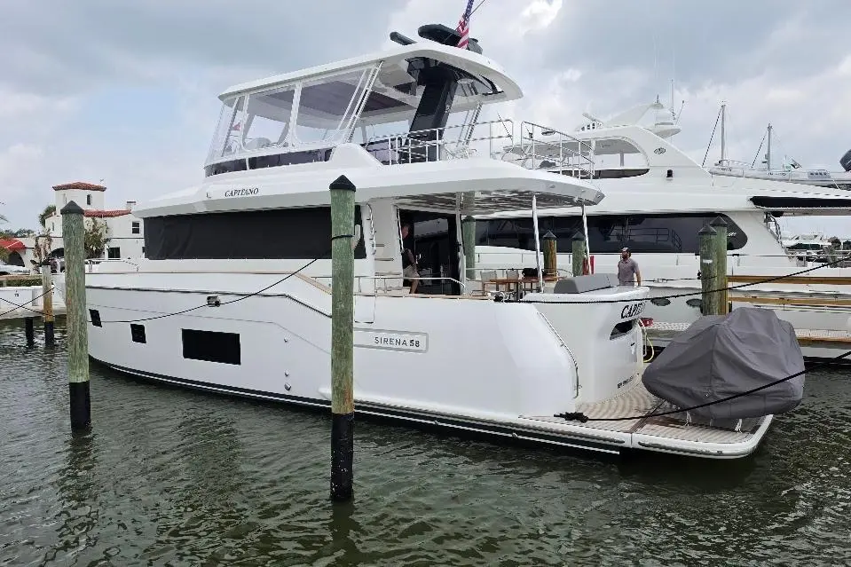 Capitano 2024 Sirena 58 FLYBRIDGE HARDTOP MY Yacht For Sale in Fort Lauderdale FL Capitano 2024 Sirena 58 FLYBRIDGE HARDTOP MY Yacht For Sale in Fort Lauderdale FL
