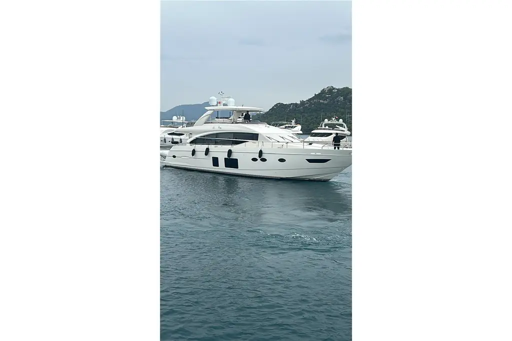 2014 princess 82 flybridge motor yacht bodrum for sale