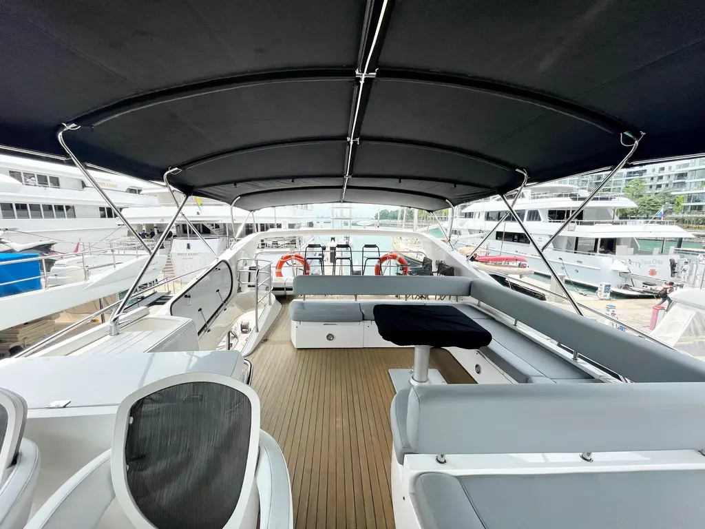 Ellyn 2010 Sunseeker Manhattan 70 Yacht For Sale in Singapore 