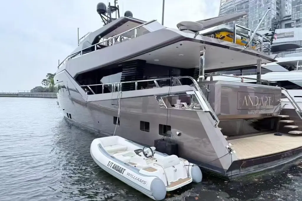 ANDART 2020 Evadne ROCK 85 Yacht For Sale in Singapore ANDART 2020 Evadne ROCK 85 Yacht For Sale in Singapore