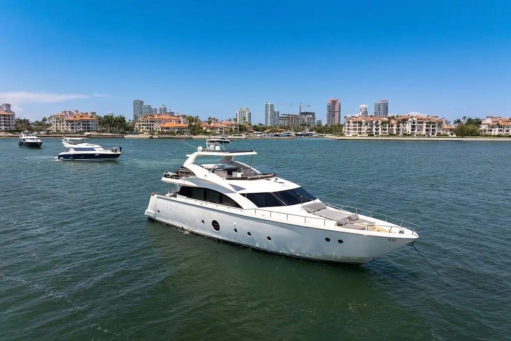 Therapy 2008 Aicon Yachts 75 Yacht For Sale in Miami Beach FL