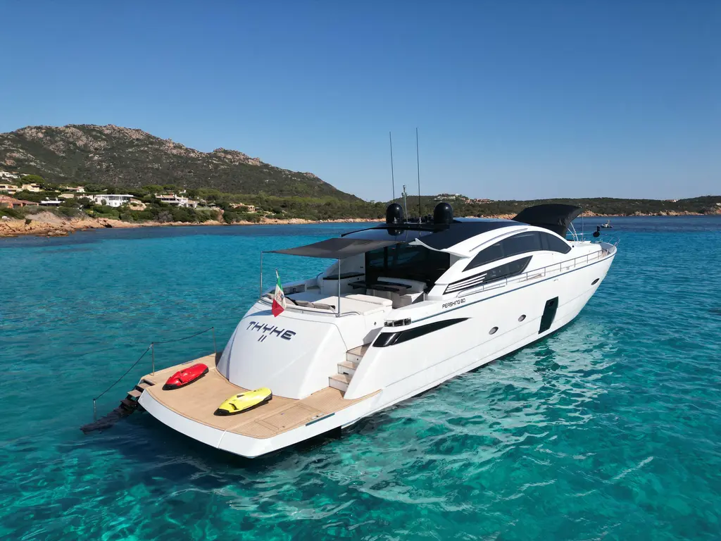 THYKE II 2008 Pershing 80 Yacht For Sale in Mazara del Vallo IT-TP