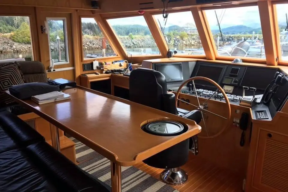 KNOT TO WORRY 1999 Grand Alaskan Pilothouse Yacht For Sale in Wrangell AK KNOT TO WORRY 1999 Grand Alaskan Pilothouse Yacht For Sale in Wrangell AK