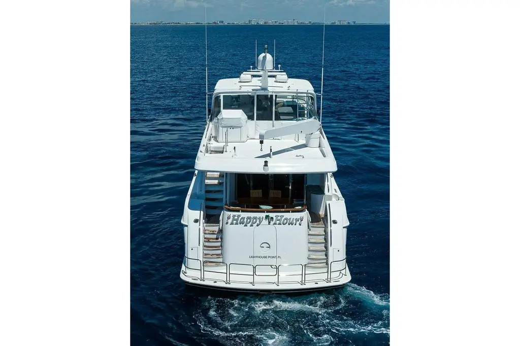 Happy Hour 2007 Hatteras 80 Motor Yacht Yacht For Sale in Delray Beach FL