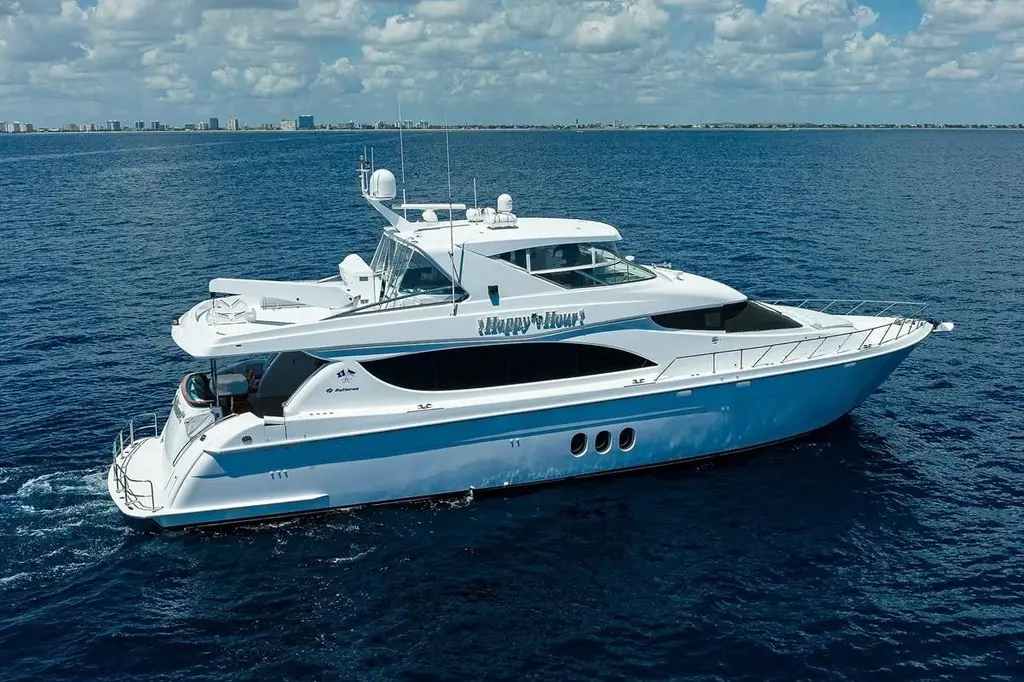 Happy Hour 2007 Hatteras 80 Motor Yacht Yacht For Sale in Delray Beach FL