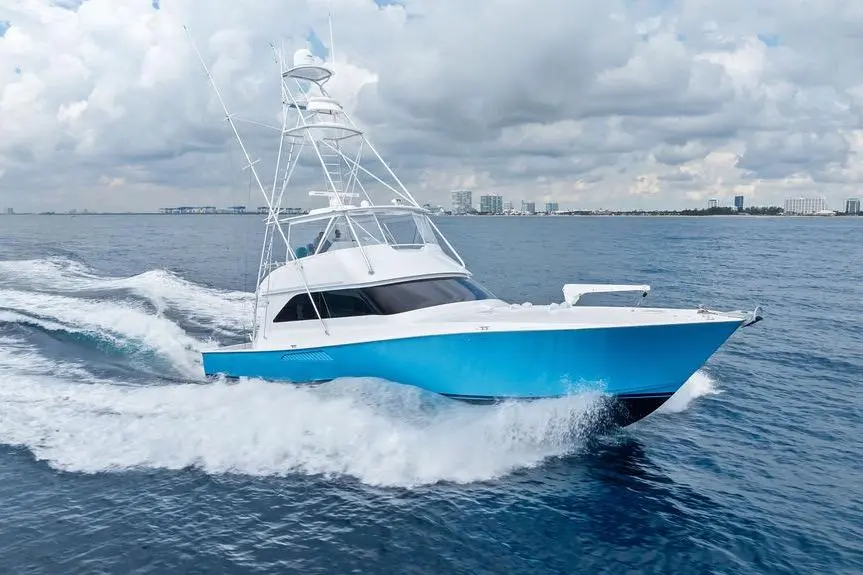 2005 viking 61 convertible aprs jupiter florida for sale